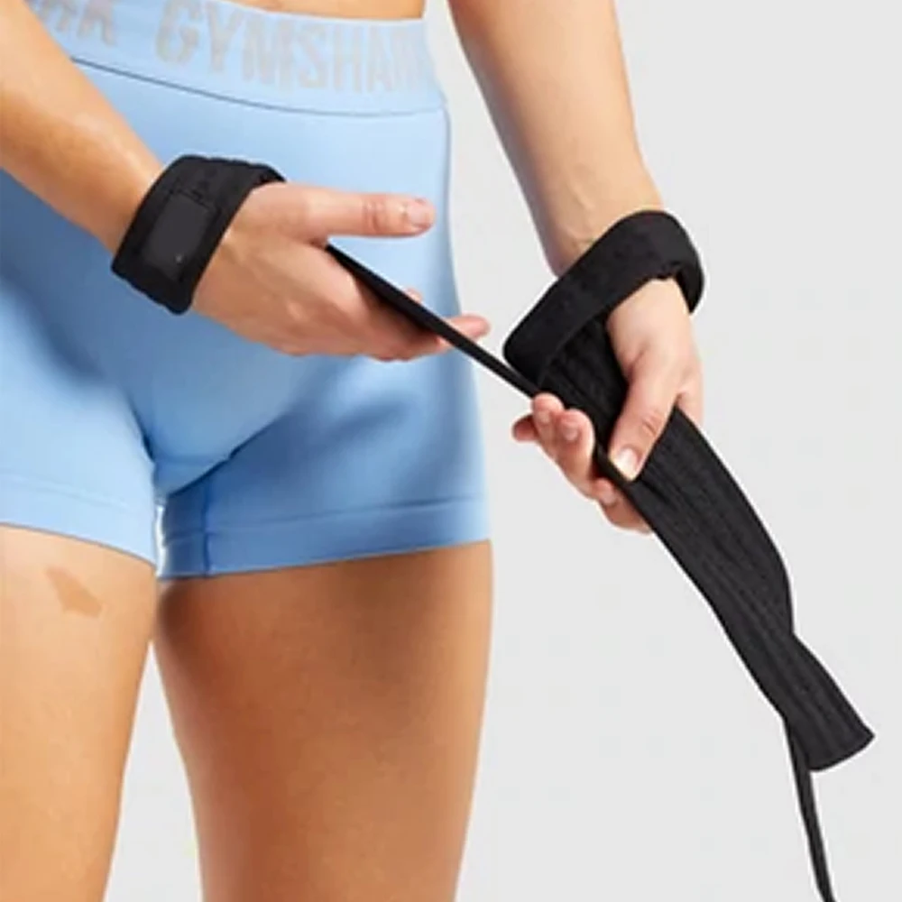 Wholesale Weightlifting Gym Wrist Strap Custom Opp Bag PK Wrist Wraps Bamboo Charcoal Yarn Daily Life + Sport