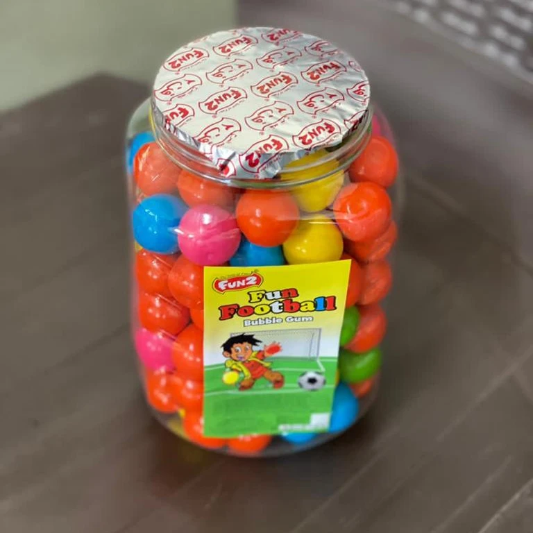 Tutti Frutti Bubble Gum ball shape colorful bubblegum manufacturer/ Bubblegum Exporters & Manufacturer