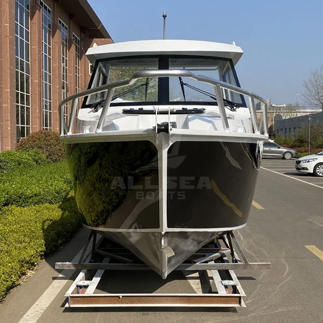 Profisher boat 6.25m fishing boats fishing vessel aluminum boat with outboard