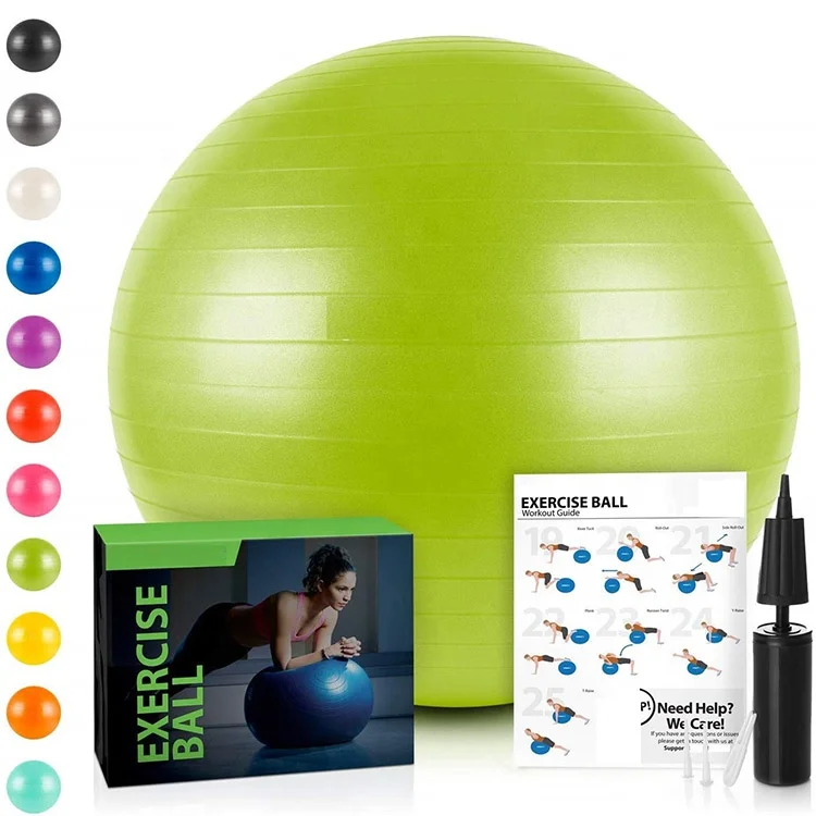 ECO-friendly Anti Burst Balance with Hand Pump yoga massage ball,yoga ball