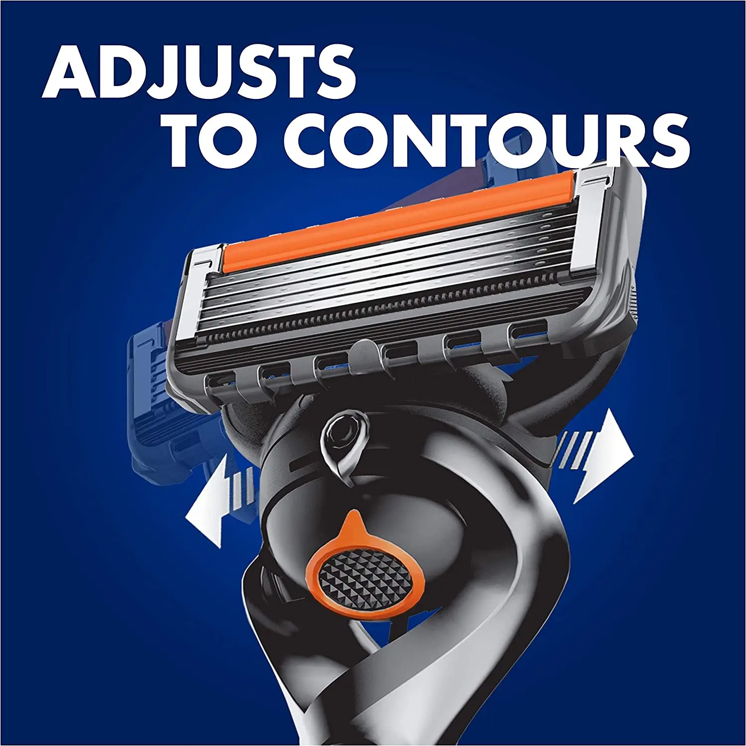 Roll over image to zoom in Gillette ProGlide Razor Blades Men Pack of 24 Razor Blade Refills with Precision Trimmer, 5 Anti-Fri