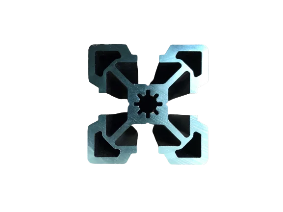 Изготовленный на заказ синий Анодированный Алюминиевый Экструдер 40x40 T-slot от Shalumi