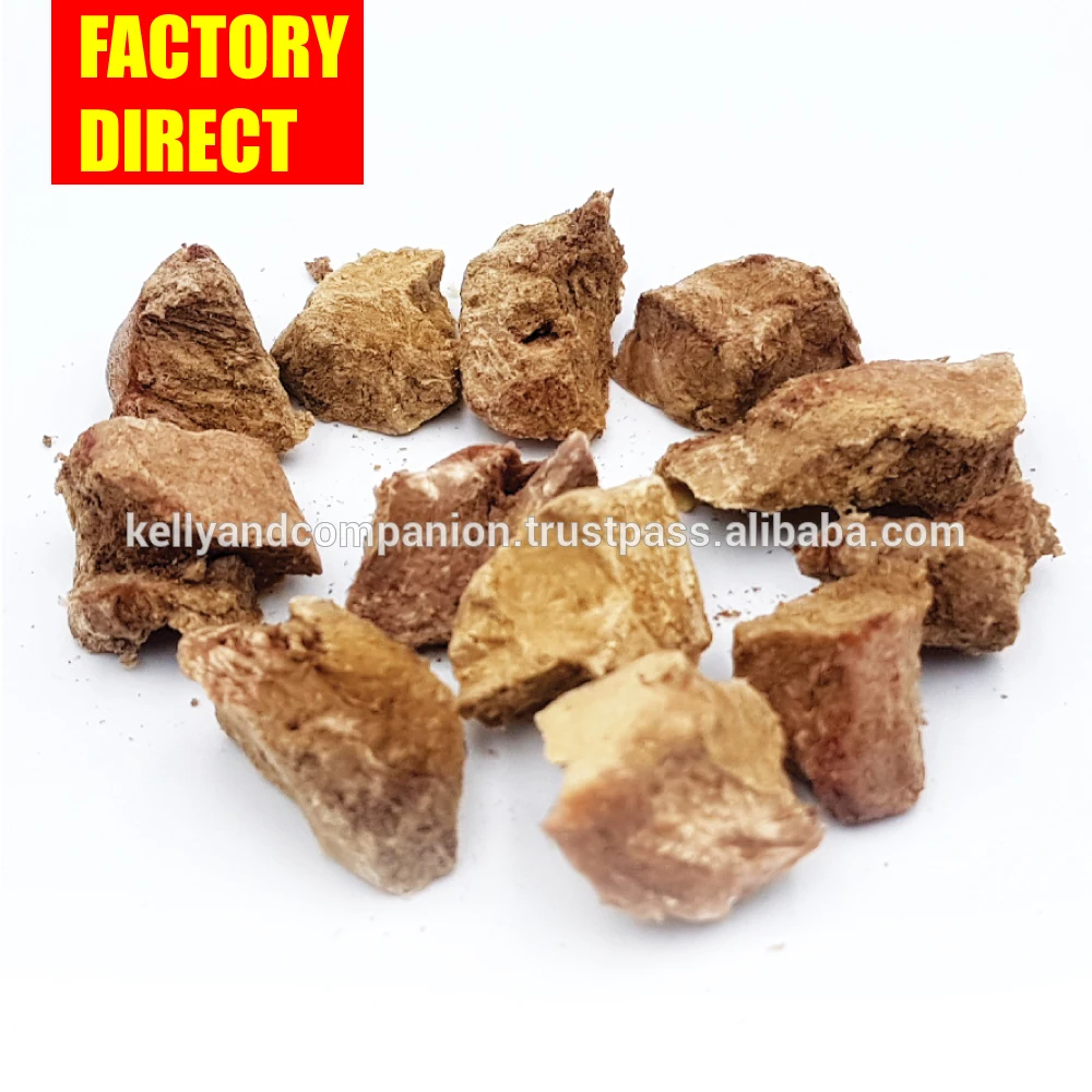 Freeze Dried Chunk Beef Liver Pet Food Treats High Quality Protein Nutrition Stable Shelf Life OEM Natural Dog Snacks for Dogs