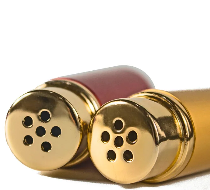 High Quality 5ml Aluminium  Essential Oil Perfume Reed Diffuser Bottle metal nasal inhaler aromatherapy bottle with cotton strip