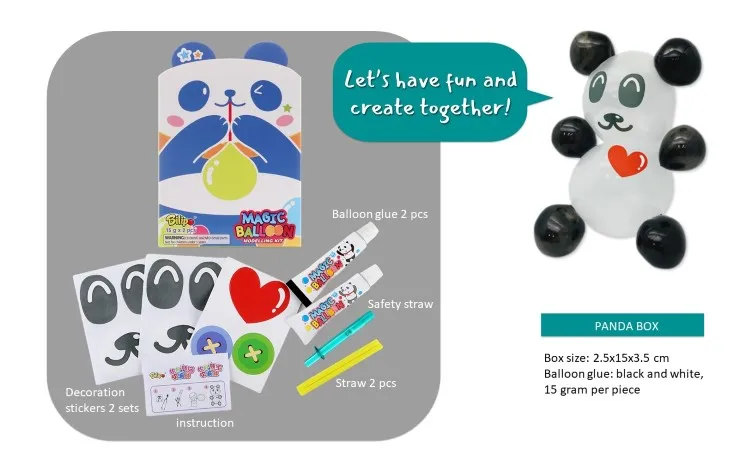 magic balloon modelling set