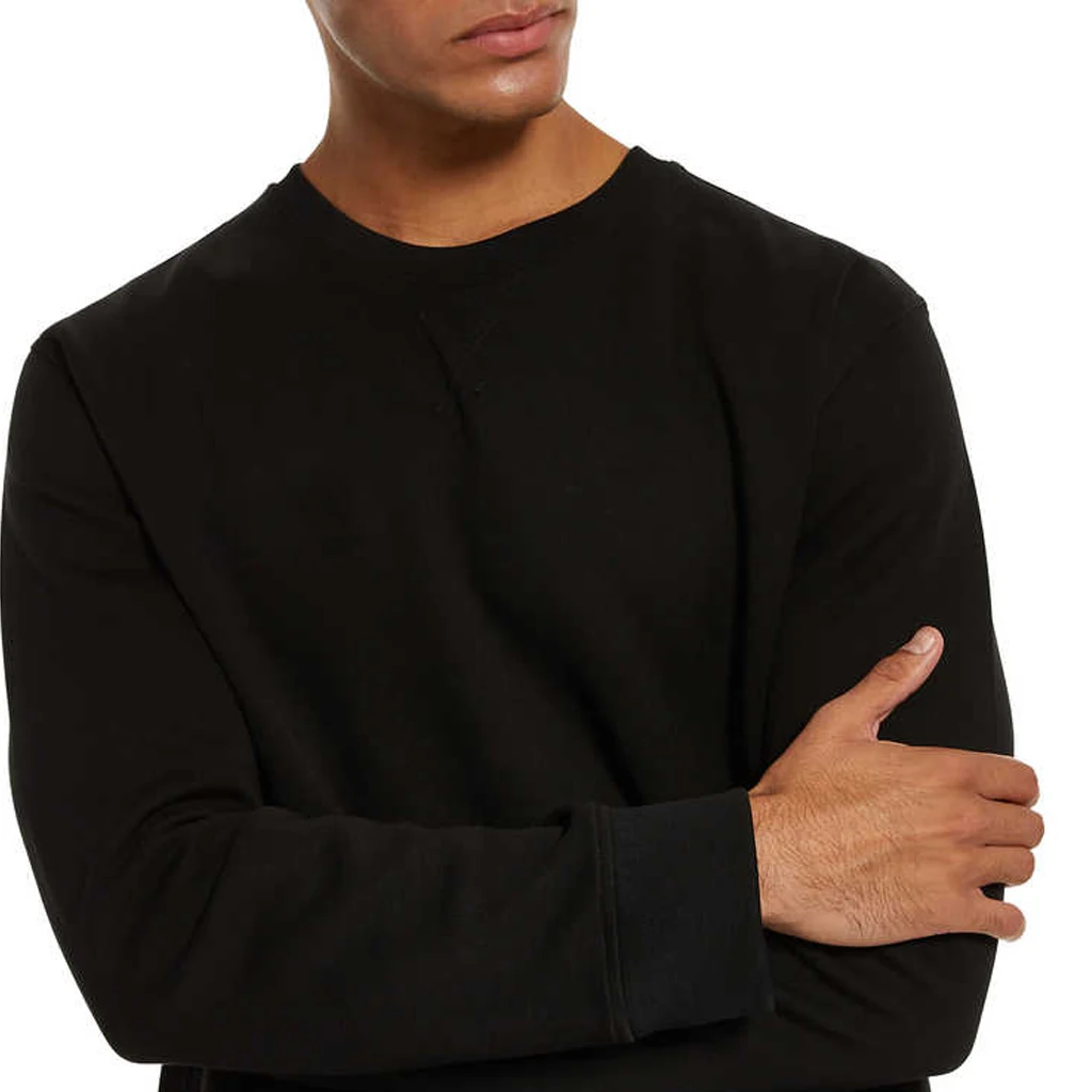  Оптовая продажа мужская пустой футболка плотный 260GSM 100% хлопчатобумажная с длинным рукавом