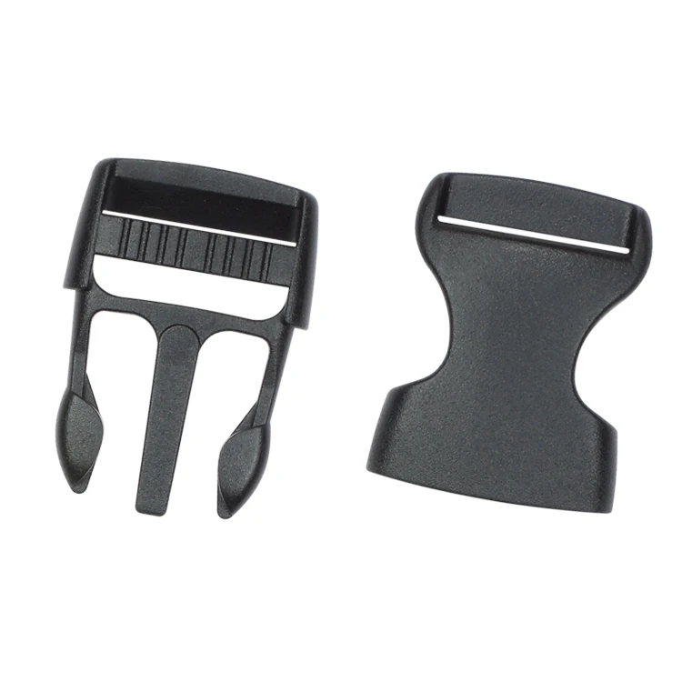 Streamline Plastic Side Release Buckle Single Side Adjustable Backpack Strap Plastic Buckle SSR/S50/S51