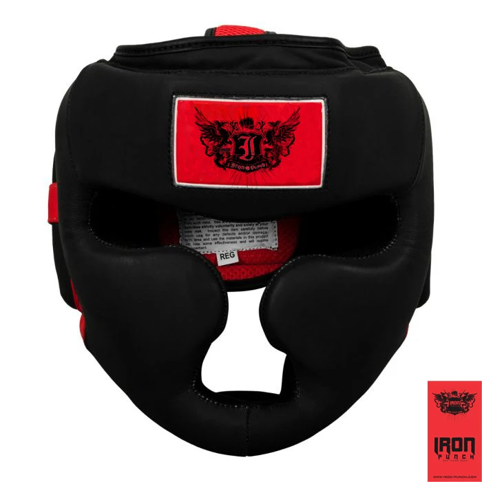 MMA Training Sparing Head Guard PU Leather Boxing Head Guard Sparring Helmet Boxing Head Guard