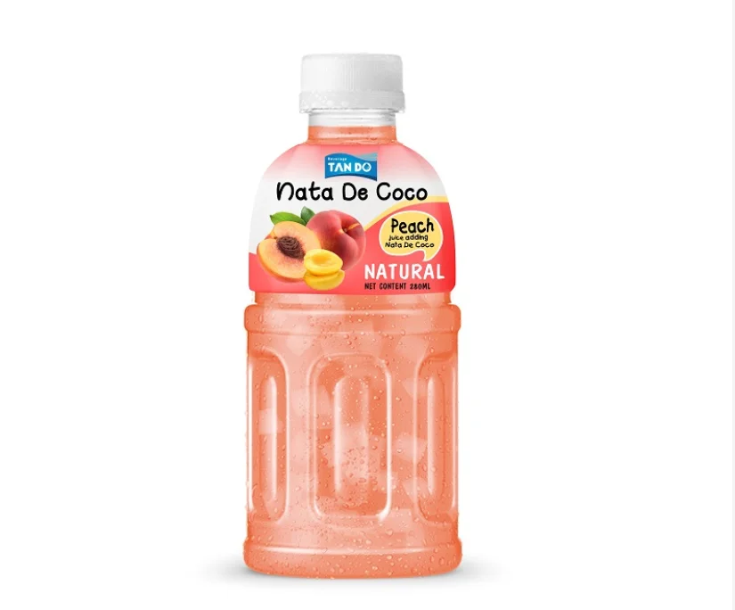  HALAL лучший напиток Nata de coco с тропическим фруктовым соком Освежающая вкусная бутылка для домашних животных 330