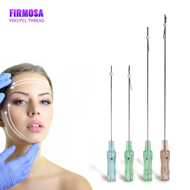 Firmosa pdo thread face lifting  lift pcl Thread pdo cog thread 3D 4D 6D 8D 19G 18G 100mm for facelift