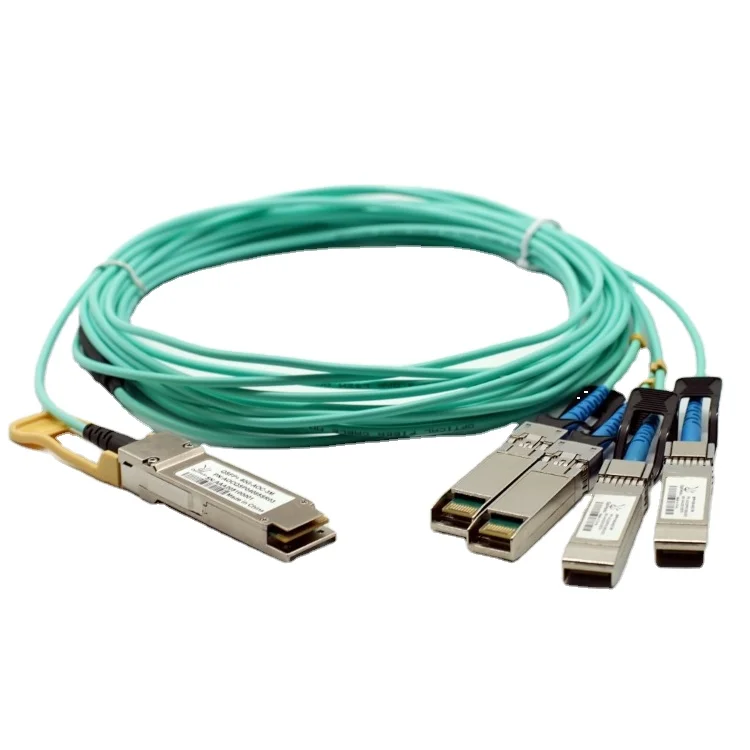10 метров SFP28 активный оптический кабель 100G QSFP28 АОС