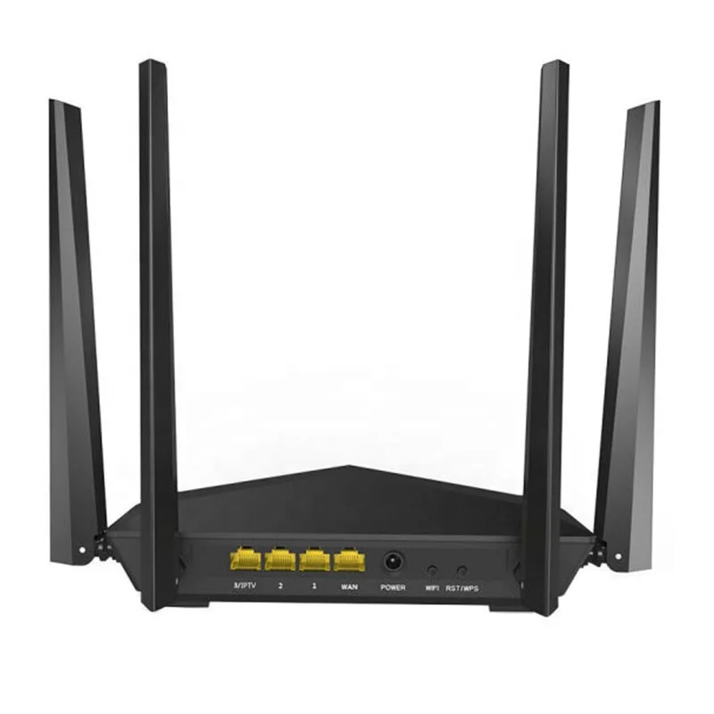
Tenda AC6 Wireless Wifi Router Gigabit Dual-Band AC1200 Repeater with 5*6dBi High Gain Antennas Wider Coverage 
