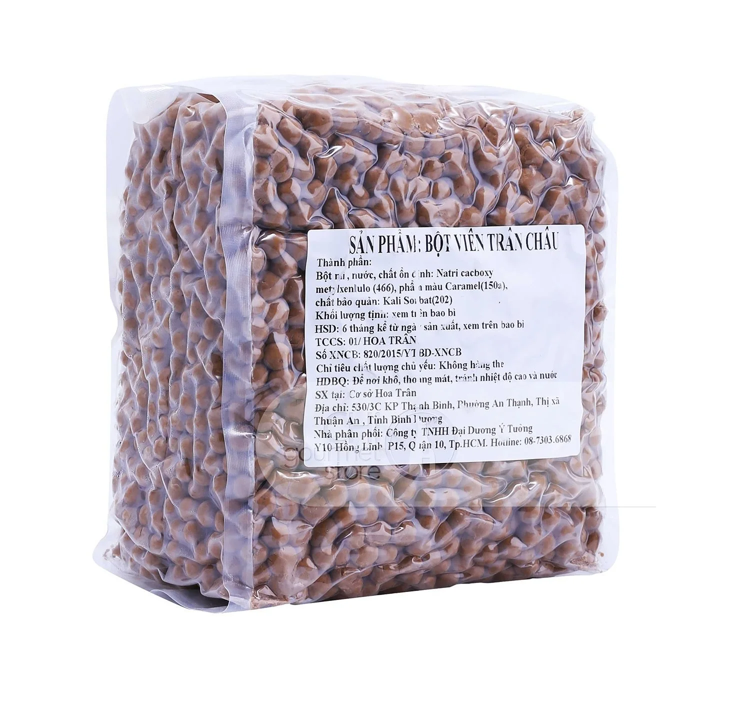 Буба черного цвета для молока чая жемчужины Tapioca высокое качество быстрое приготовление