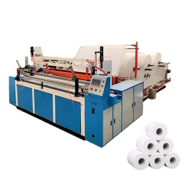 Low Price High Quality Paper Making Machinery Toilet Napkin Tissue Paper Making Machine Full Automatic Production Line