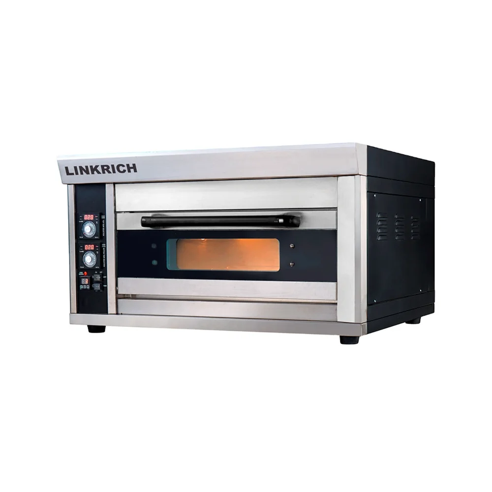 Good Quality Commercial Bakery Deck Oven /One Layer Two Trays Deck Baking oven