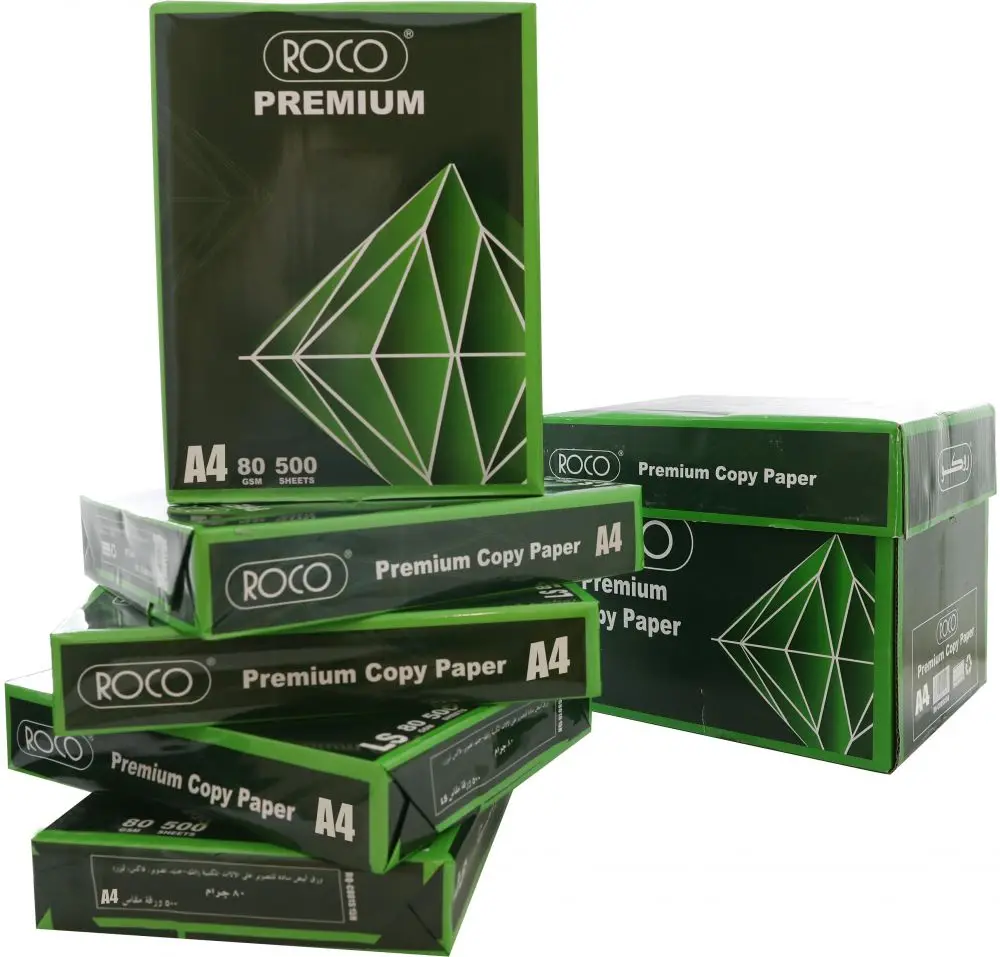 Quality printing cheap 80gsm ROCO A4 Copy Paper