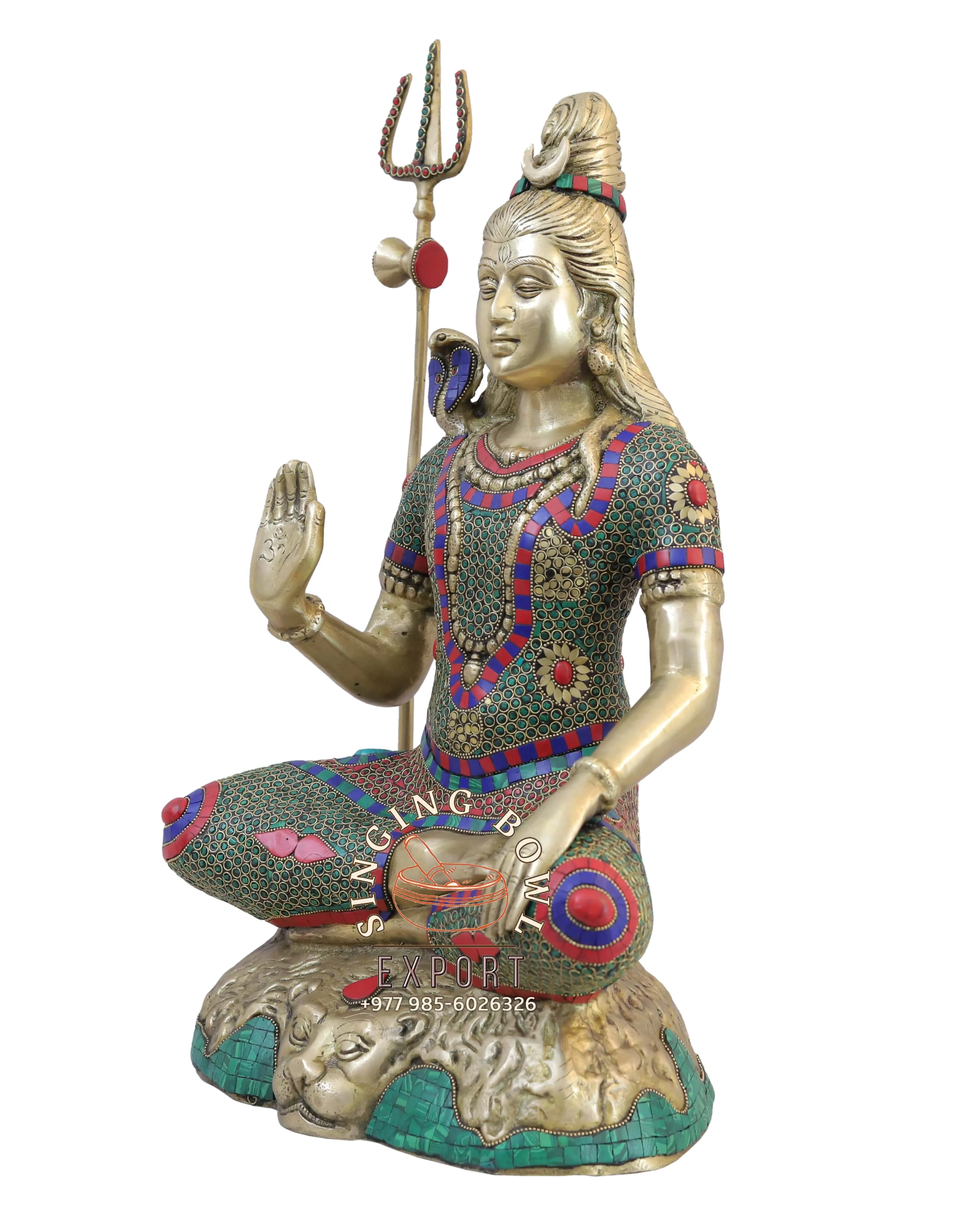 Shiva  Brass Statue | A Statue Of Lord Shiva For Cultural And Religious Purposes