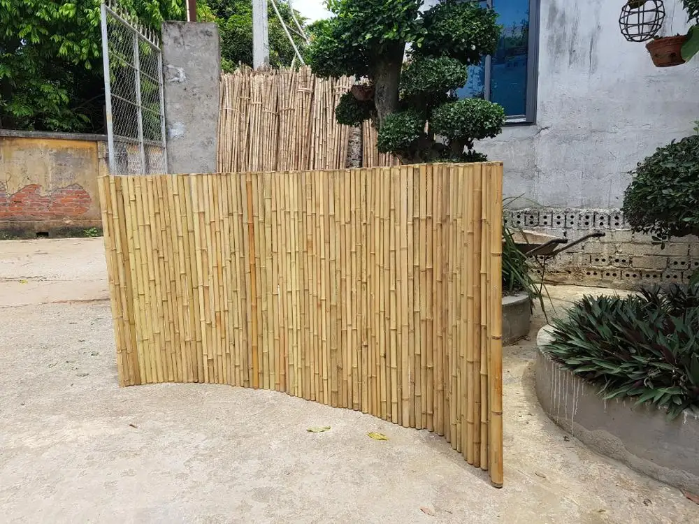 Cheap bamboo fencing for gardenhuose