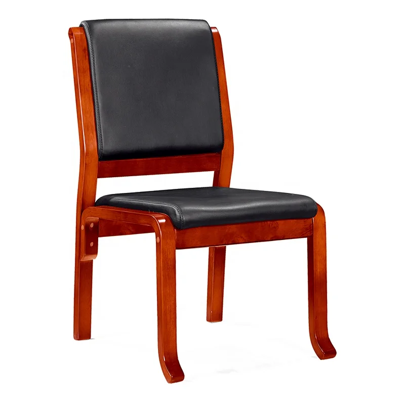 antique waiting room wood four legs meeting office chairs