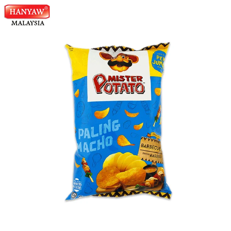 [Malaysia] Fast Shipping + Halal Certified Mister Potato BBQ Chips ( 3 Bag x 12 Pack x 75g / Ctn)