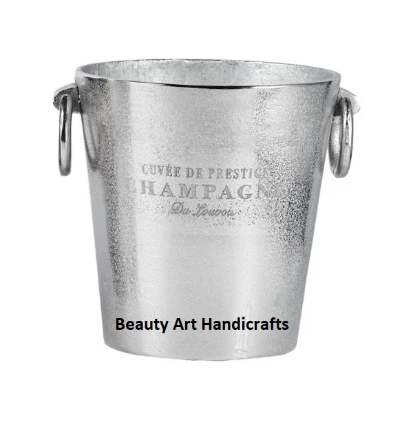Винный охладитель, роскошная Посеребренная посуда для бара, охладитель вина с регулируемыми ручками