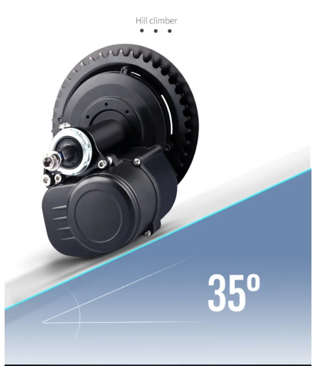 new electric bike conversion kit hot sale TZD2 central mid drive motor 250w 24v36v48v bilateral torque sensor center motor kit