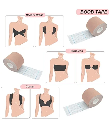 Amazon Best Selling Products Underwear Accessories Boob Tape Body, Manufacturer Directly Sales Body Tape