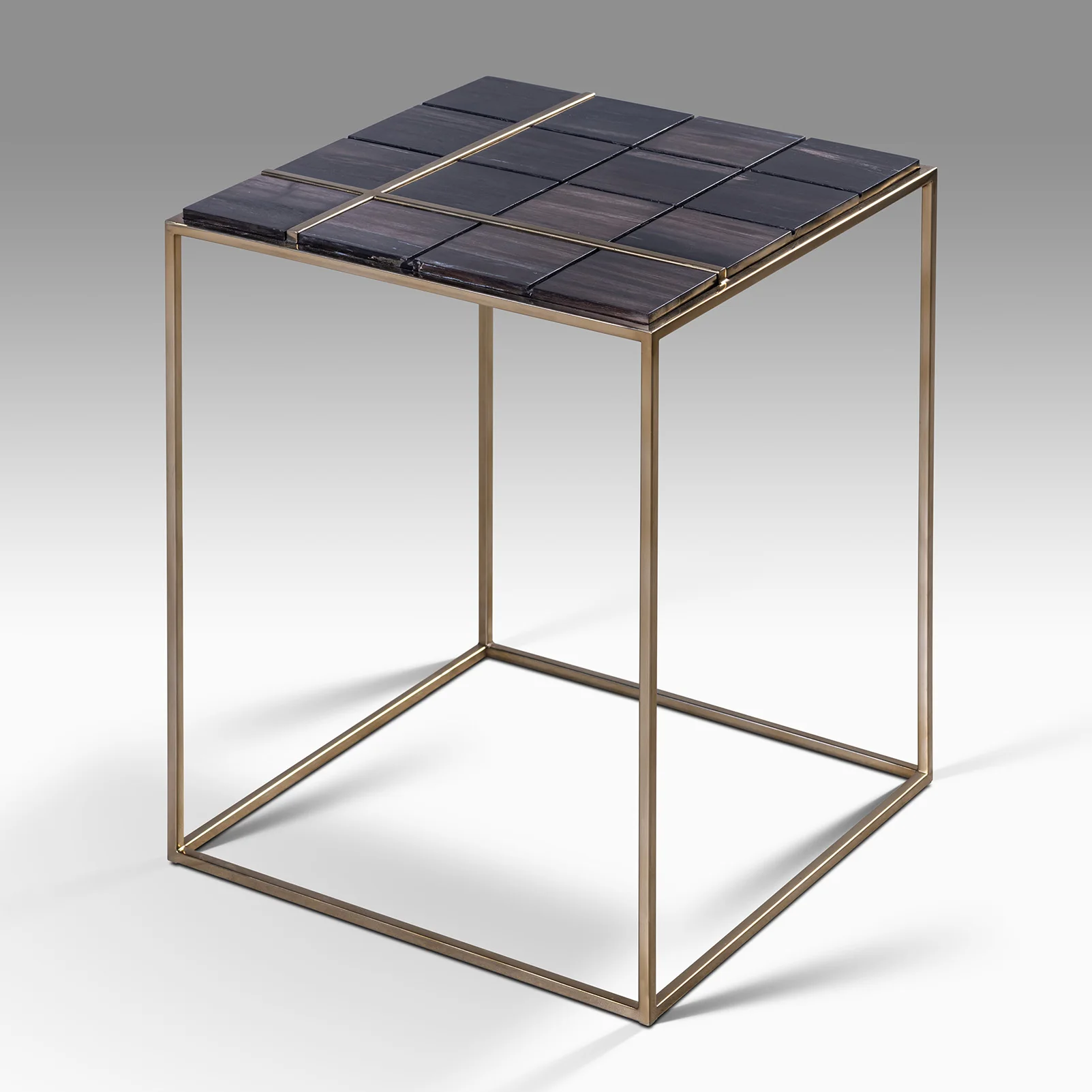 Luxury Modern Farmhouse Entryway Natural Petrified Wood  Coffee Table Solid Wood