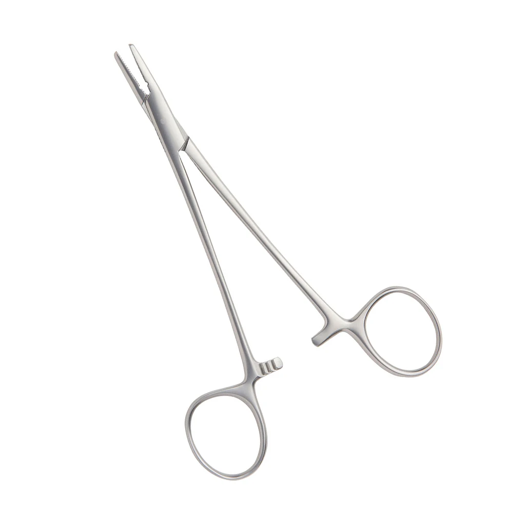 Высококачественный закругленный Пинцет для тканей Wangensteen зубчатый 23 см хирургический инструмент