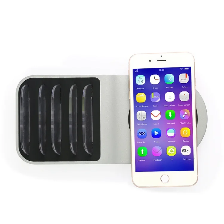
Multiple Device Fast Charging Station 3 in1 Wireless Charger with QI and ETL Certification 
