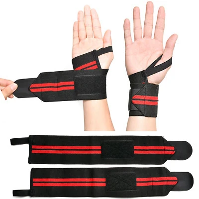 High Quality Exercise Training Bands Equipment Anti-slip Protector Weightlifting Strap Fitness Wrist Wraps