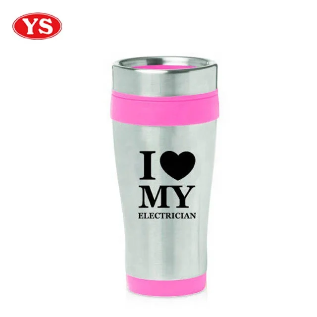 16oz double walled thermos coffee press auto travel mug
