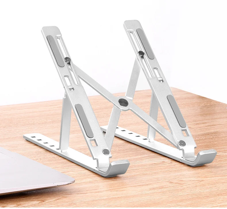portable foldable adjustable laptop stand for macbook surface laptop