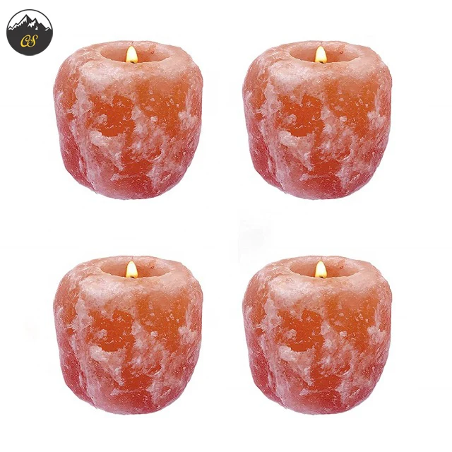 Оптовая продажа 2021 качественный Гималайский розовый подсвечник с солью 100% лучшее качество