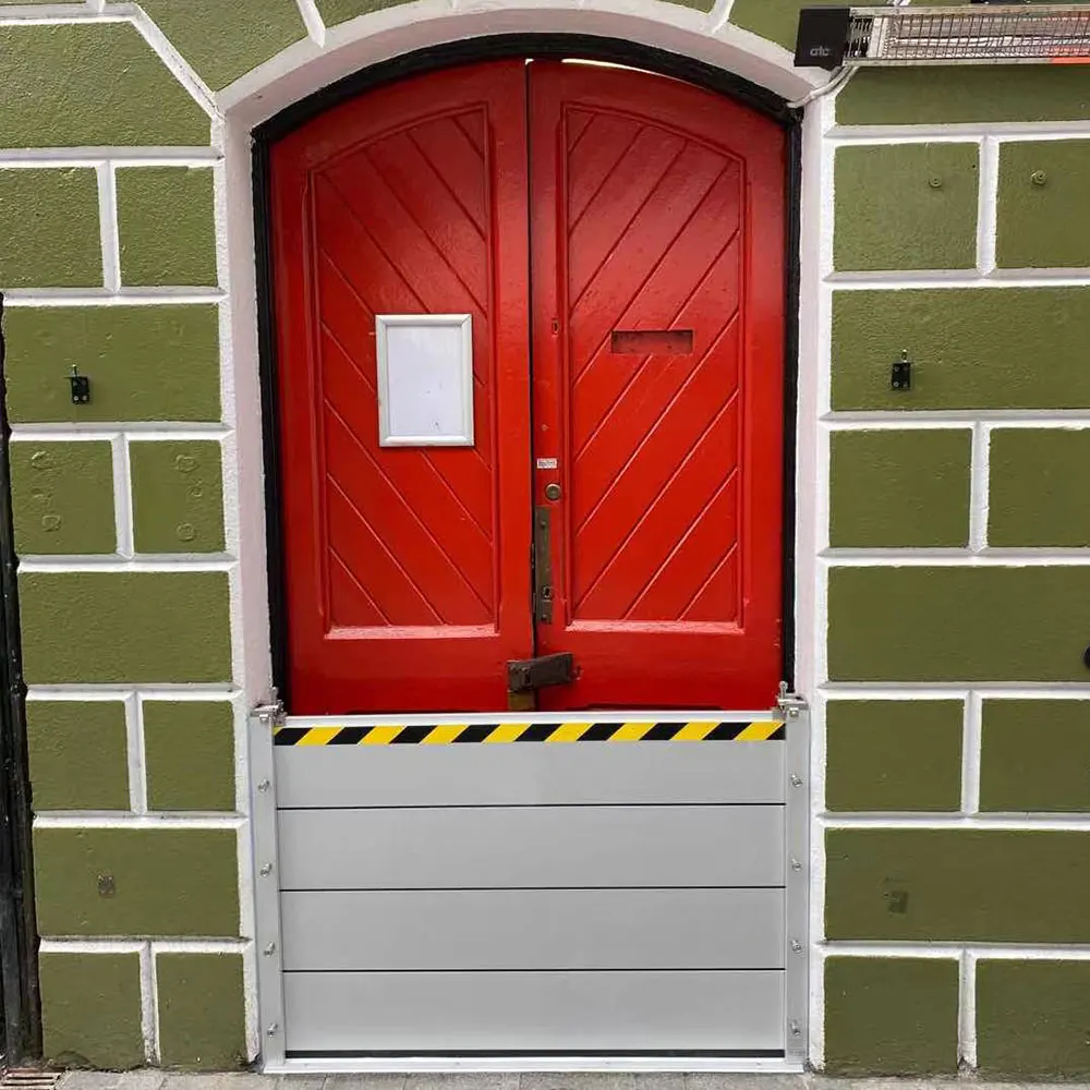 Flood Barrier Anti Prevention for Residential Door Control