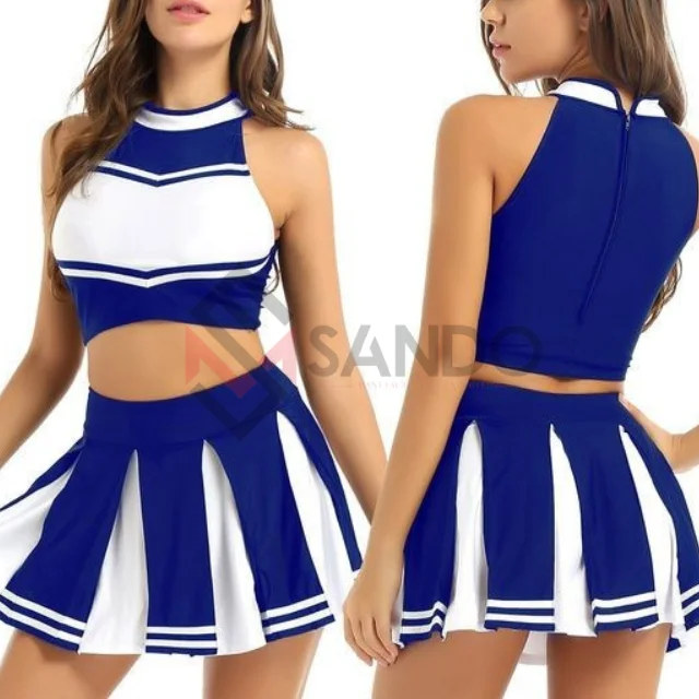 Hot Sexy Professional Sport Girls Cheer Dance Cheerleader Costume Custom Cheerleading Uniforms Women OEM Customs Logo Sportswear