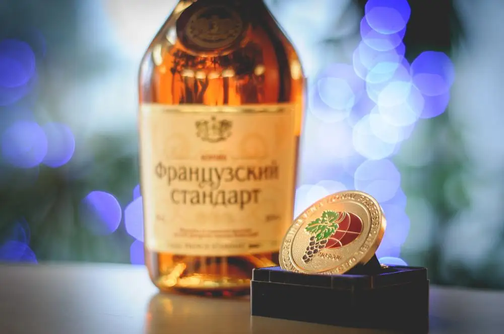500/250/100 мл французский стандарт 5 лет бренди