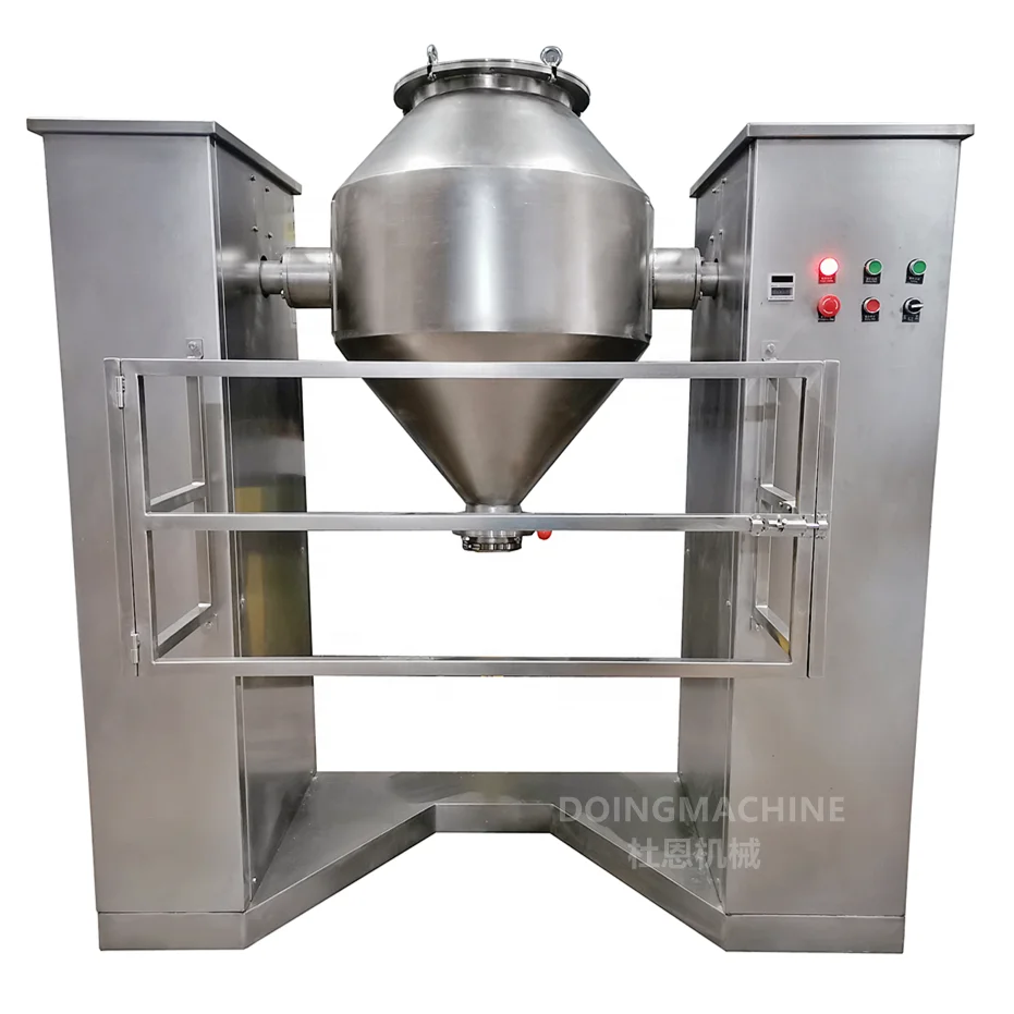 W-180 double cone powder blender machine