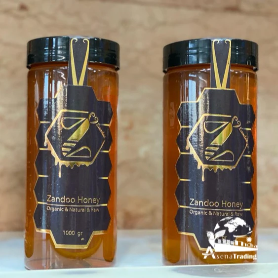 Raw natural 100% pure Honey with all the required documents of analysis, bulk and packed