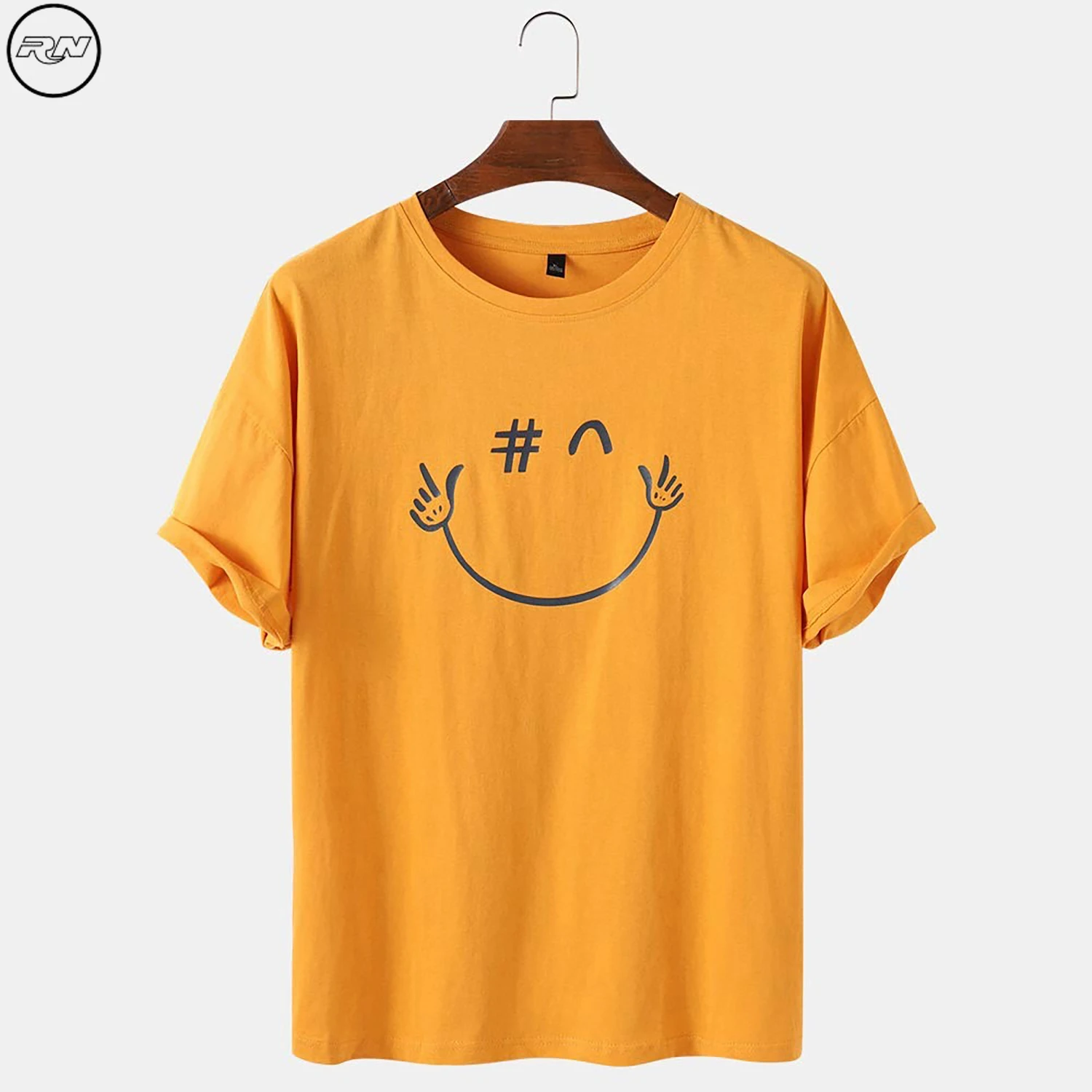 Оптовая продажа Высококачественная Мужская футболка из 100% хлопка с принтом на заказ вашего бренда