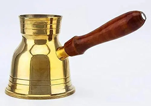 Горячая Распродажа арабский винтажный турецкий молотковый медный кофейник с дизайнерской ручкой