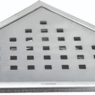 
 Угловой Слив для пола, канал для душа из нержавеющей стали 304, треугольный угловой Слив для душа, угловой Слив для пола из нержавеющей стали без пятен  