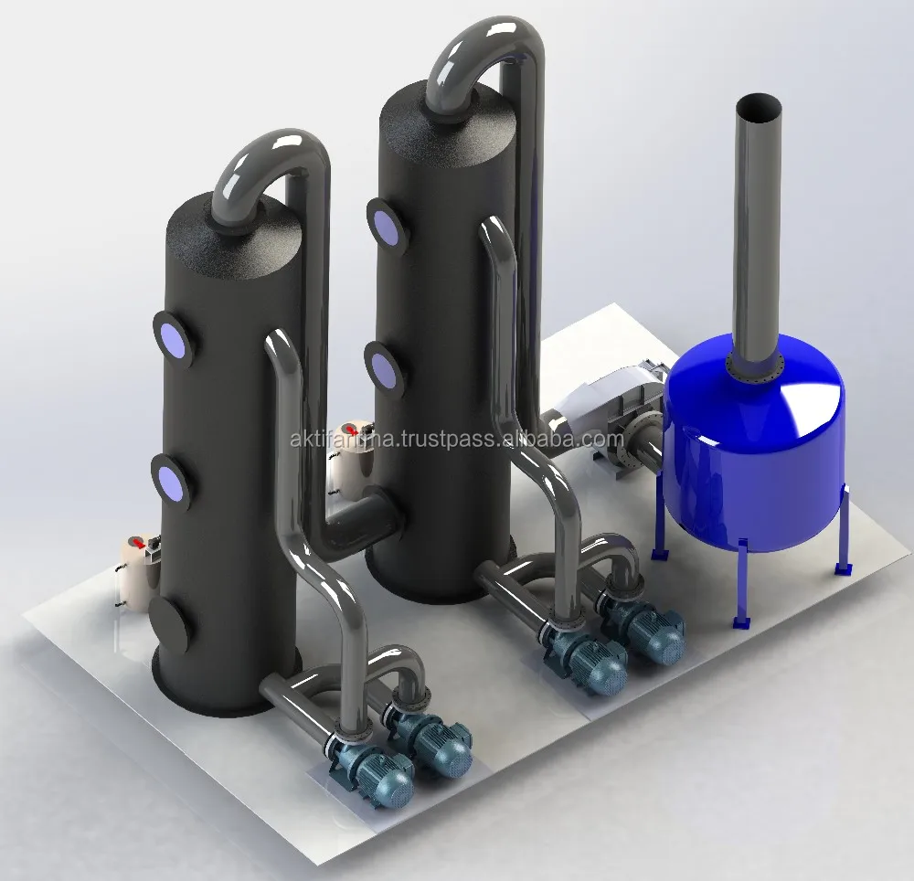 FRP / GRP Fume Scrubber (AKTIFPAK by AAT)