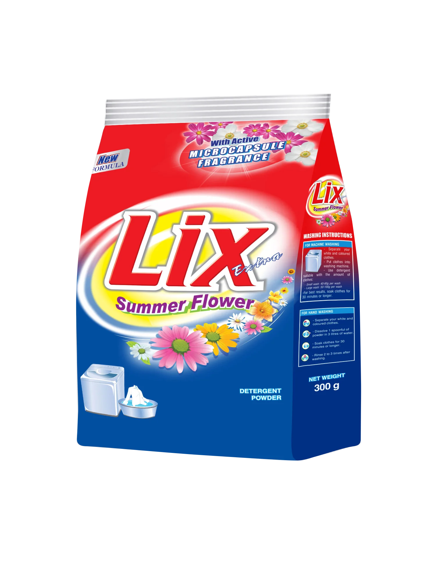 HIGH QUALITY HAND WASH & MACHINE WASH LIX DETERGENT POWDER BUCKET 2 FRAGRANCE FROM VIETNAM