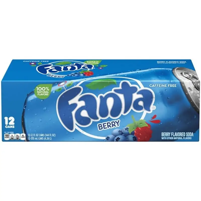 
American Fanta Blueberry Fruits Can 355ml 