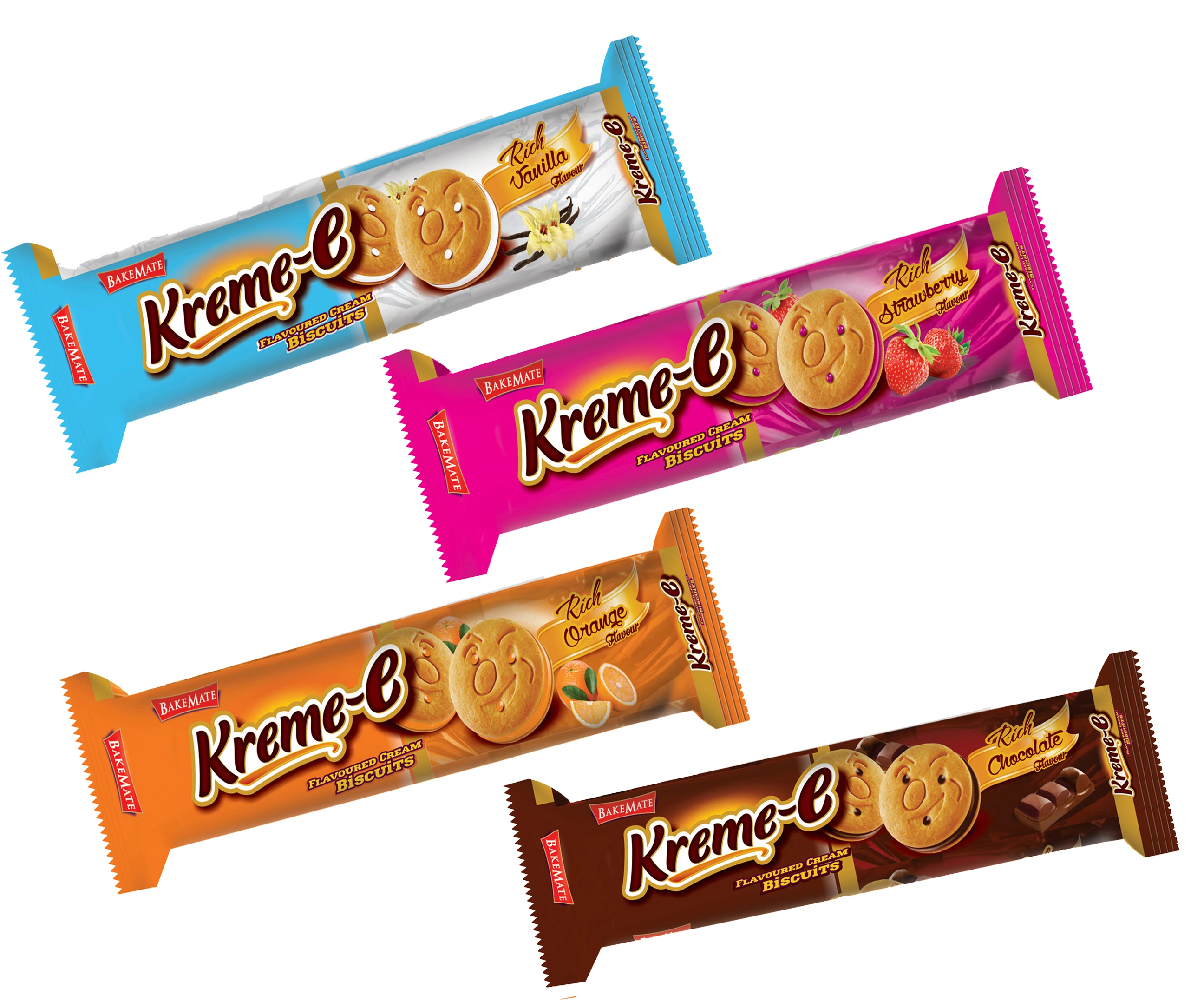 Печенье с клубничным кремом