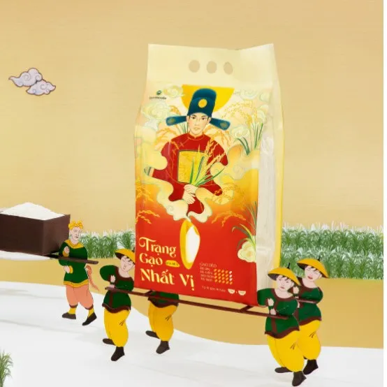 Органический высококачественный рисовый белый мягкий ВЬЕТНАМСКИЙ РИС с длинным зерном