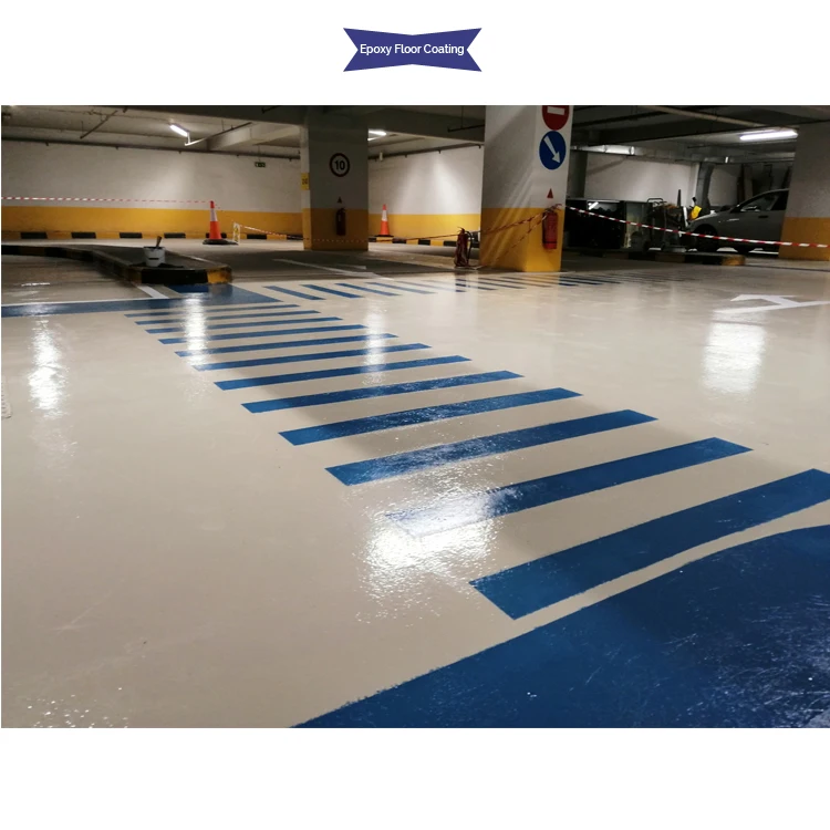 
Epoxy Car Parking Floor Paint used as protective coating in garages 
