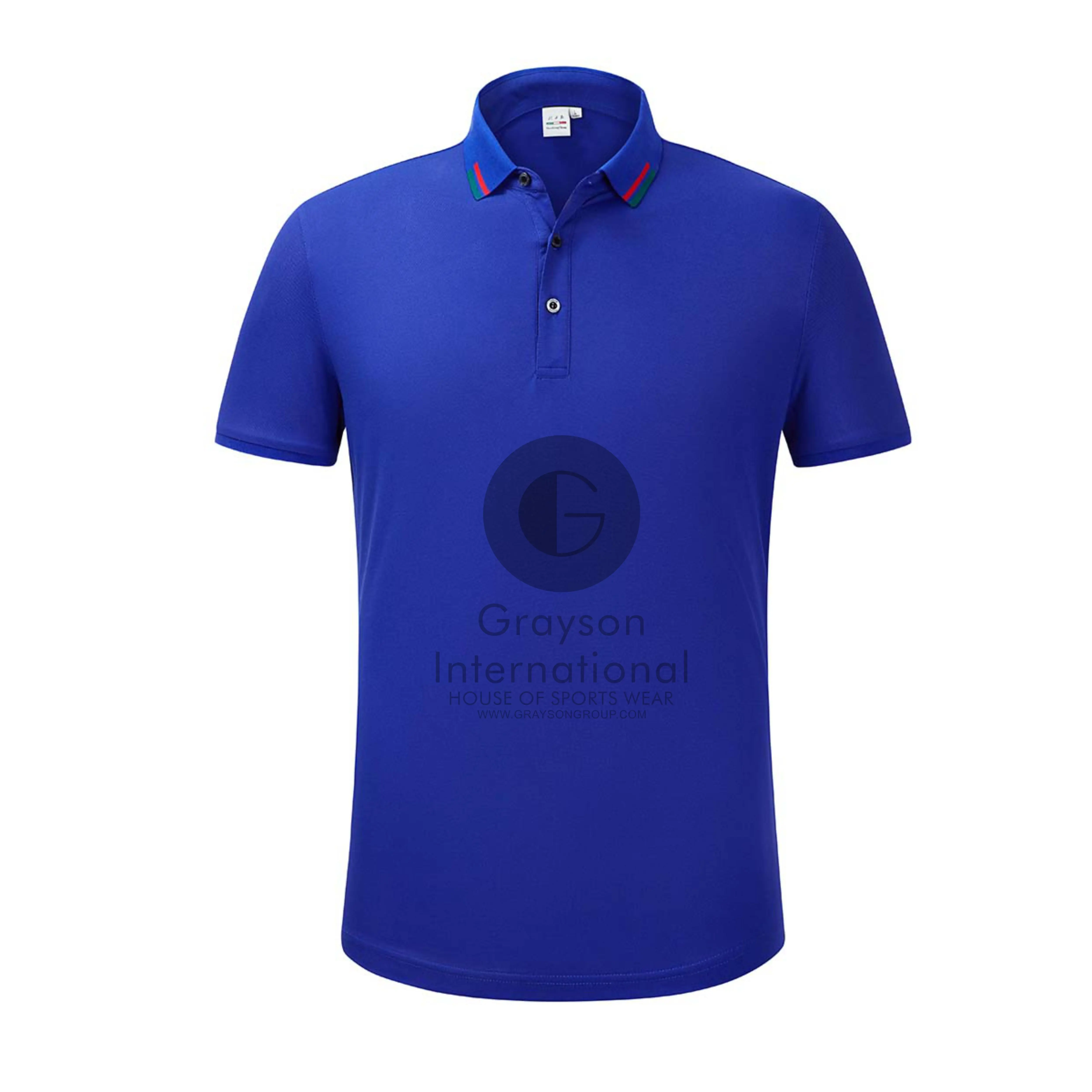 custom printing Embroidery design logo high quality uniform Mens golf sports spandex business polo shirts grayson intl