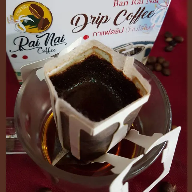 
Ban Rai Nai Ranong High Quality Coffee Beans Arabica& Robusta Roasted 